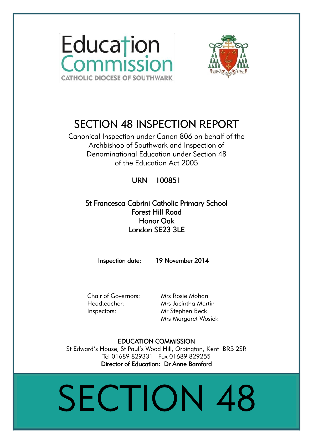 Section 48 Report
