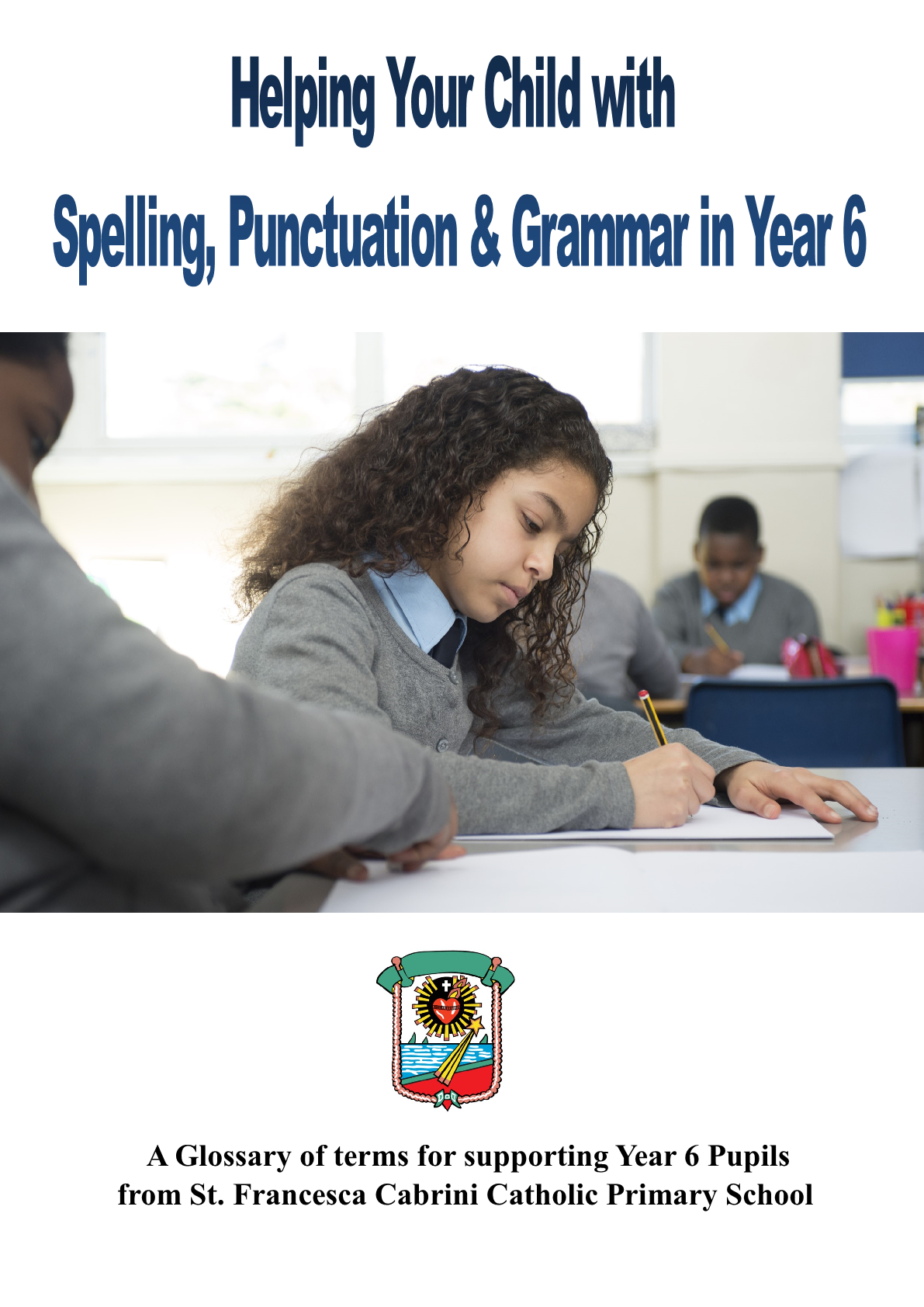 Spelling Punctuation and Grammar Glossary Y6 2018