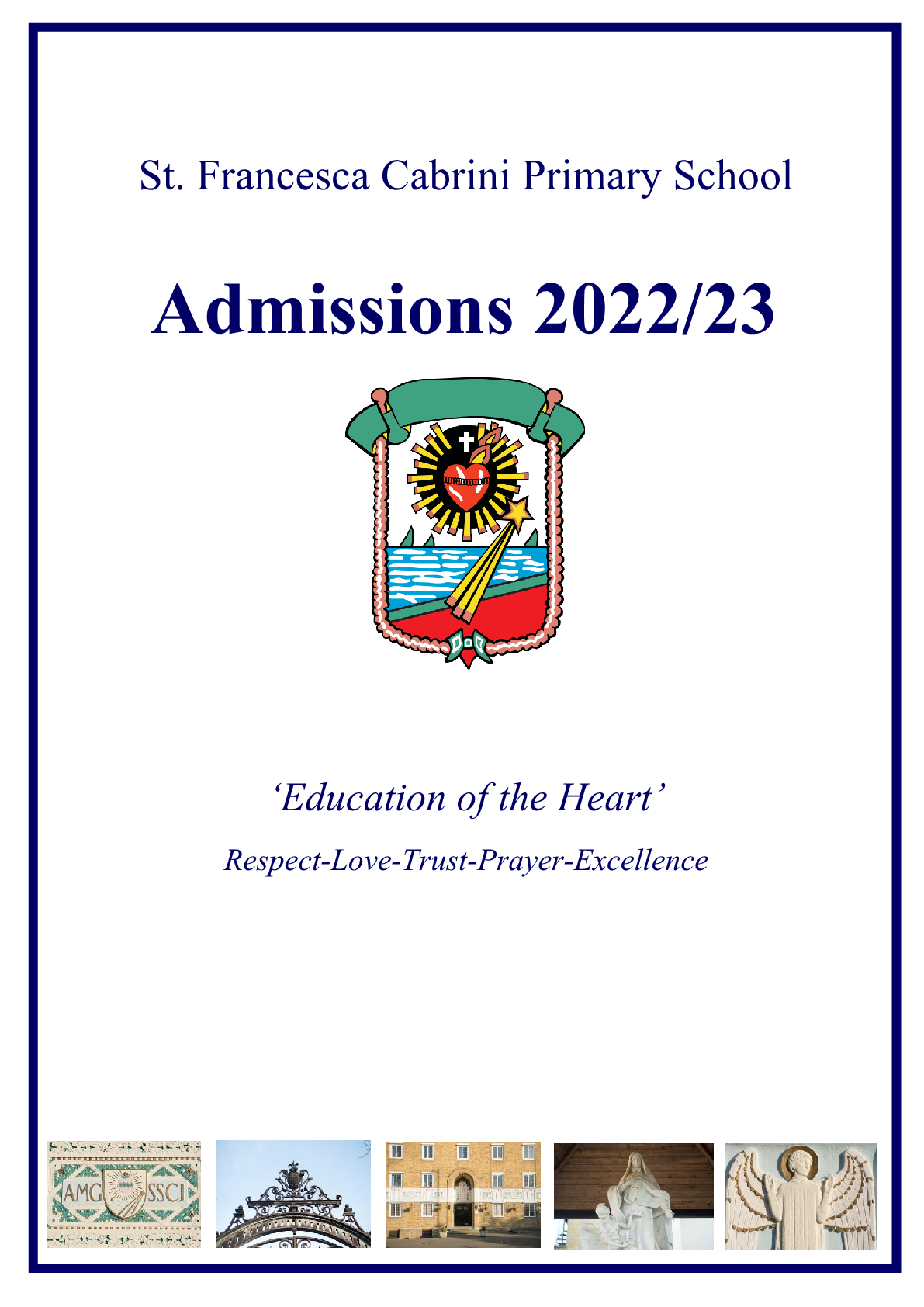 Admissions Arrangements 2022-23
